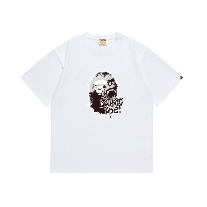 Graffiti Ape Head Logo Prin T-Shirt 2 colors 29051619