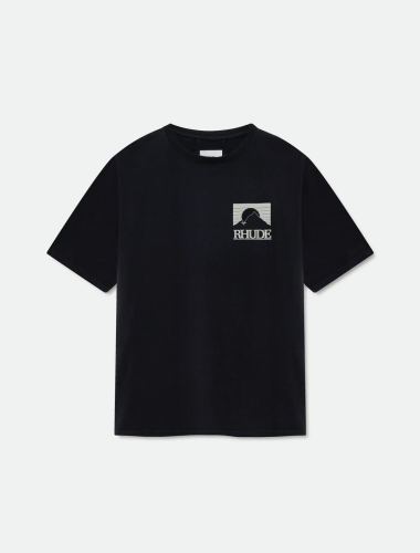 Mountain Sunrise Slogan Print Tee 2 colors 29052373