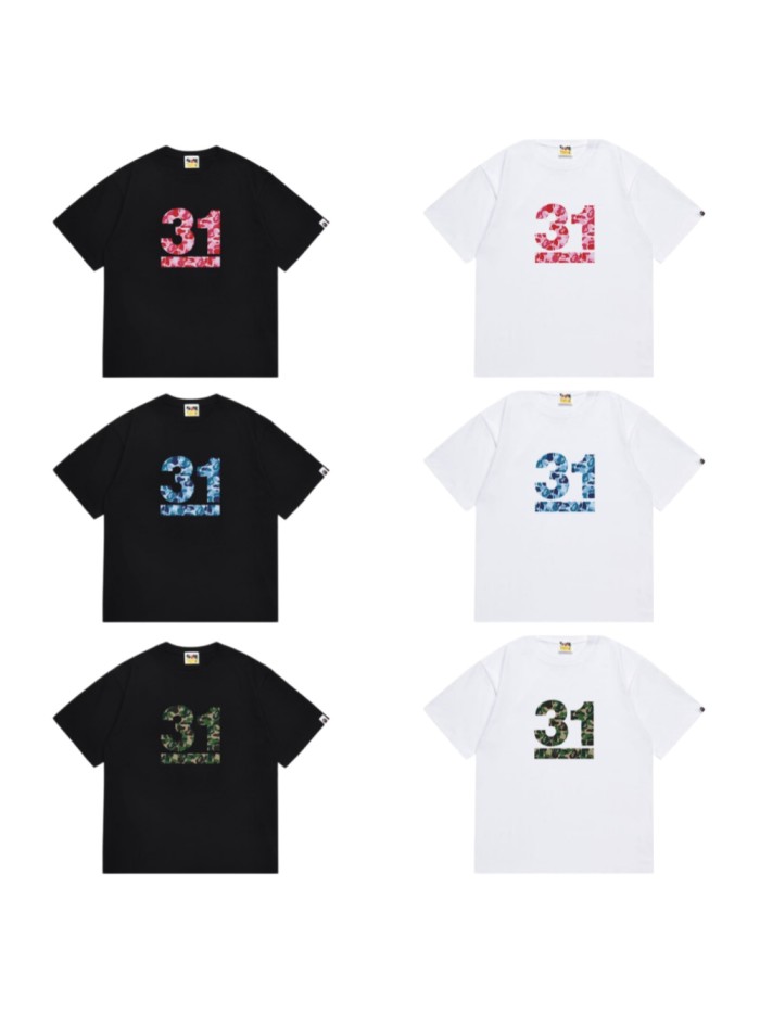 ABC Camo 31 Number Print T-Shirt 6 colors 29052569
