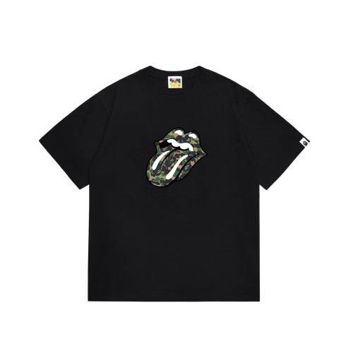 Rolling Stones Tongue Camo Print Street Style T-Shirt 2 colors 29052470