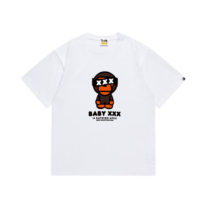 Cartoon Ape  BABY XXX  Print Urban Street T-Shirt 2 colors 29051627