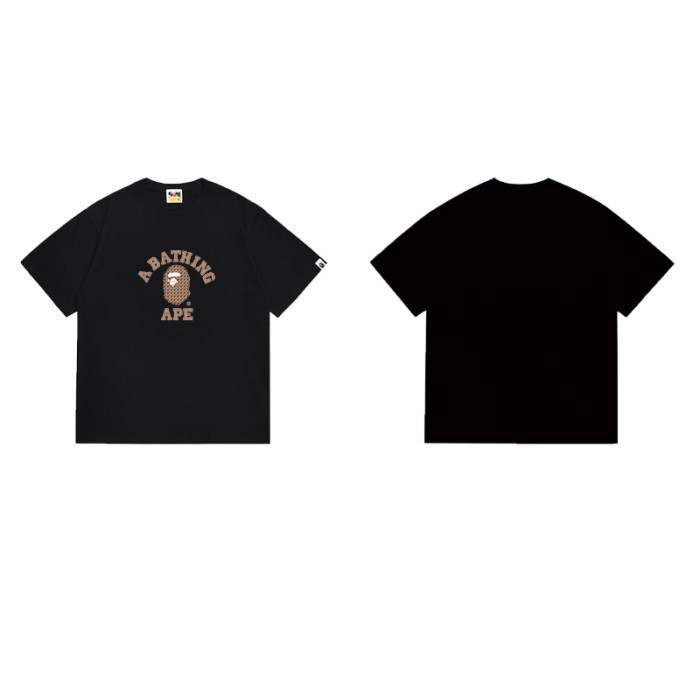 Monogram Ape Head College Logo Streetwear T-Shirt 2 colors 29051350