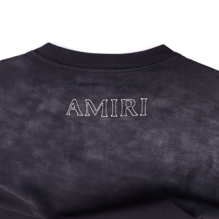 Pocket Embroidery Washed Tee 2 colors 29052422