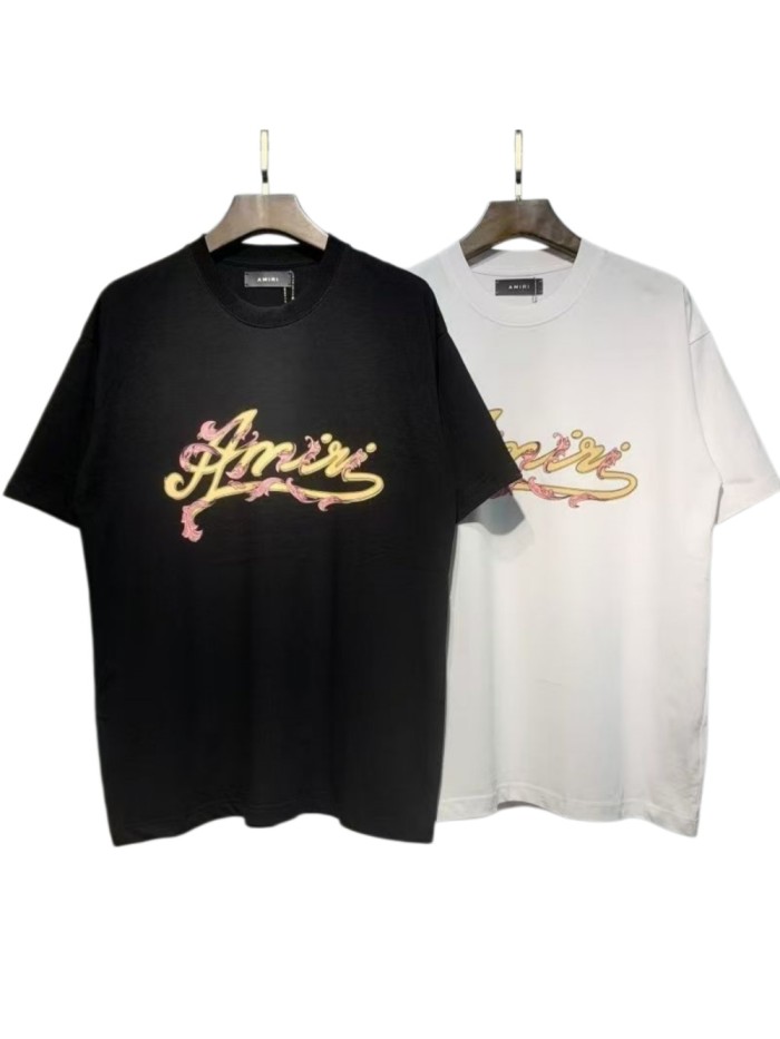 Vines Script Letter Print Tee 2 colors 29052578