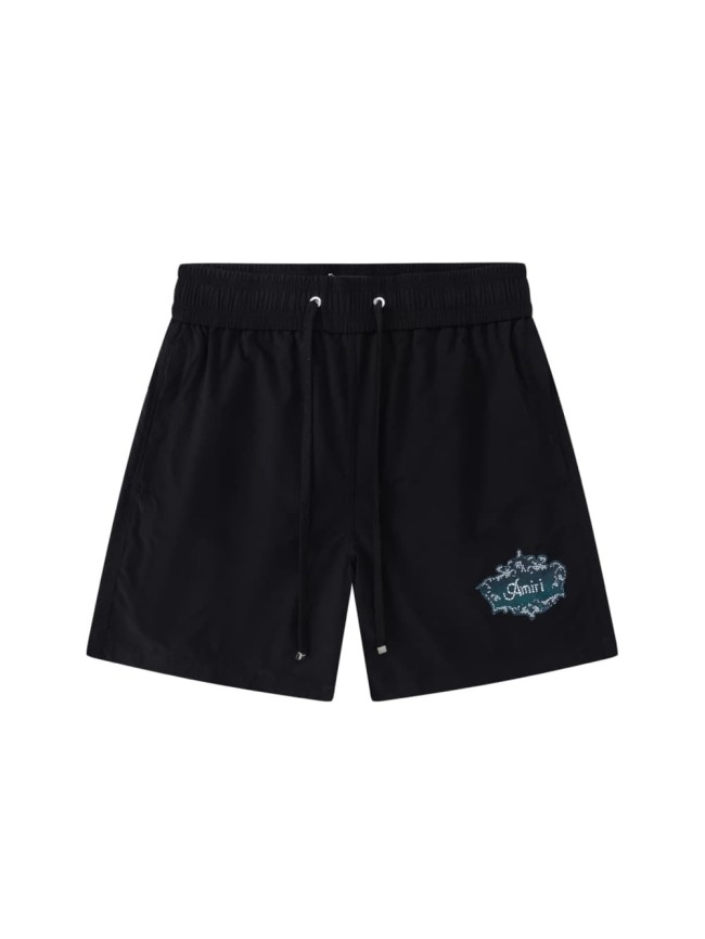 Chateau Window Grille Border Print Woven Shorts 29052426