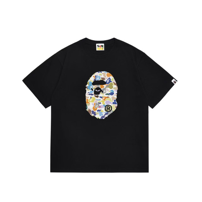 Colorful ABC Camo Ape Head Print T-shirt 2 colors 29053449