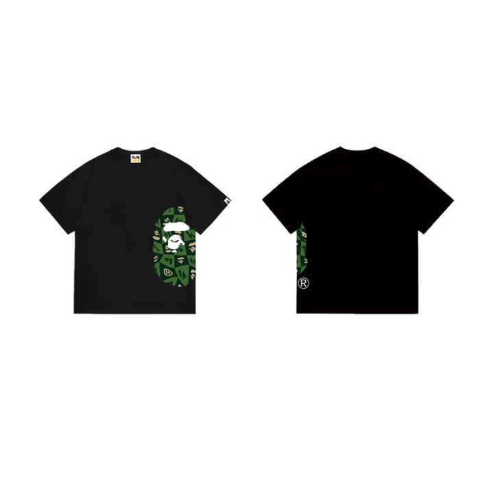 Simple green pl head T minimalist side design  print T-shirt 2 colors 29053548