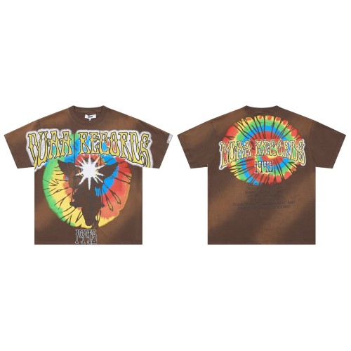 Rainbow Halo Tie-Dye Print Washed Tee 29053836