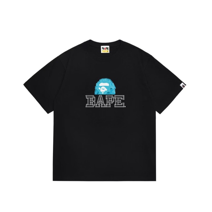 Outline sketch letter ape short sleeves T-shirt 2 colors 29053443