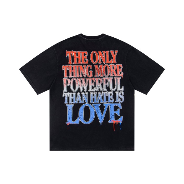 TOGETHER WE ARE AMERICA  vintage black short-sleeved T-shirt 29053414