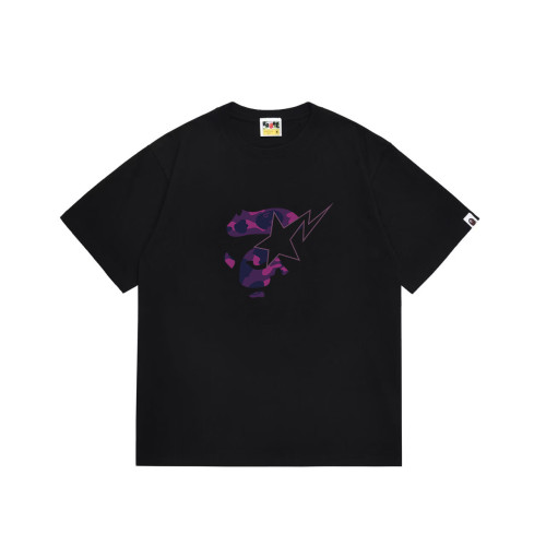 Ape Head Profile Purple Camo Lightning Print T-shirt 2 colors 29053752
