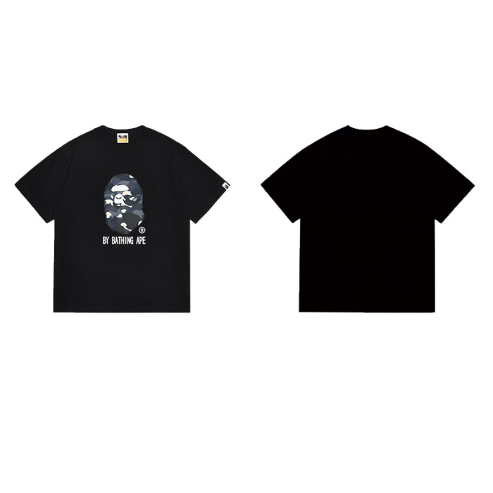 Ape Head Grey Camo  BY BATHING APE  Print T-Shirt 2 colors 29054100