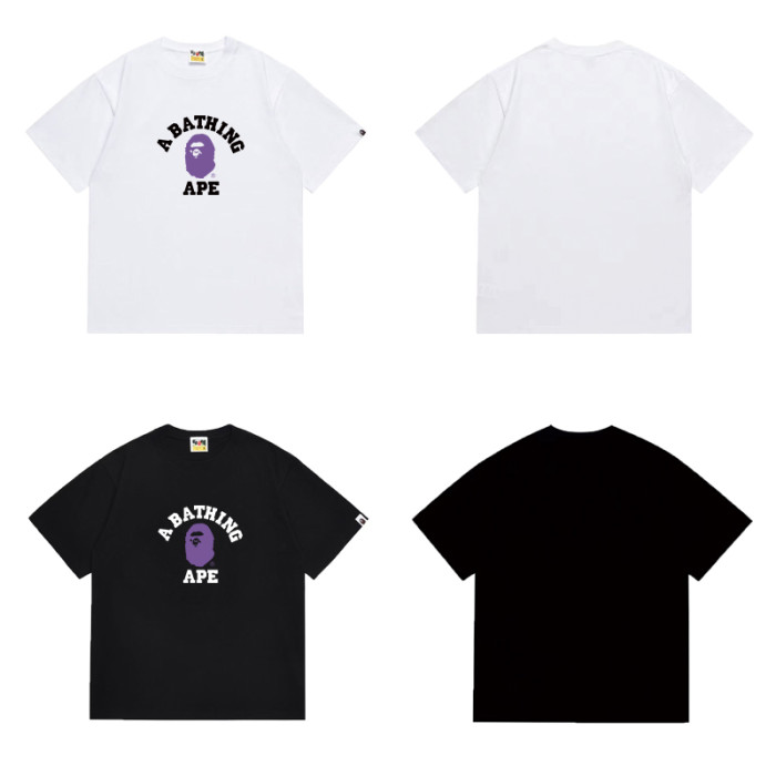 Classic Arc Slogan Purple Ape Graphic T-shirt 2 colors 29053472