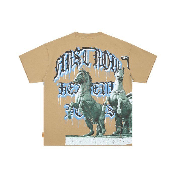 Ancient Greek Chariot Print Washed Tee 29054084
