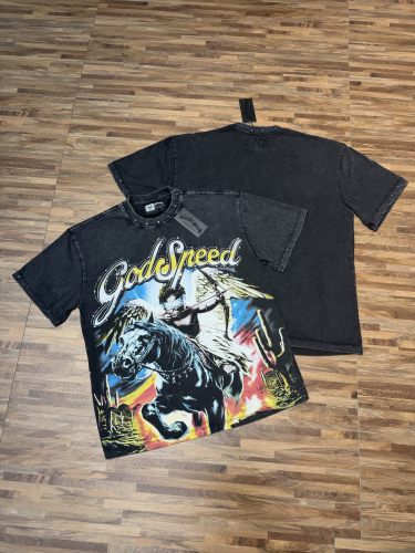 Blindfolded Cupid Angel Pegasus Western Desert Rhinestone T-shirt 2 colors 29053385