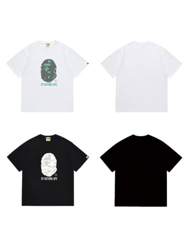 Classic Camouflage Ape Man Big Head Short Sleeve  print T-shirt 2 colors 29053587