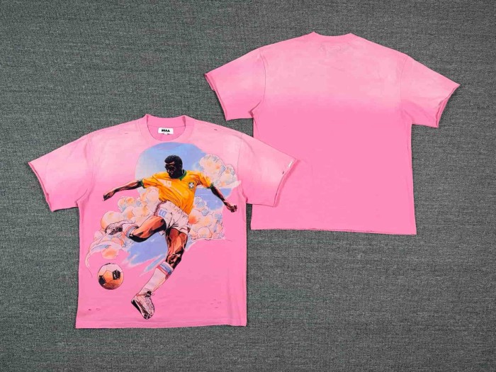 Pele King of Football Rhinestone Print Washed Tee 29053846