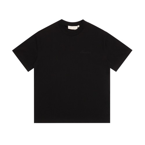 Small logo, subtle pattern embroidery T-shirt 3 colors 29053737