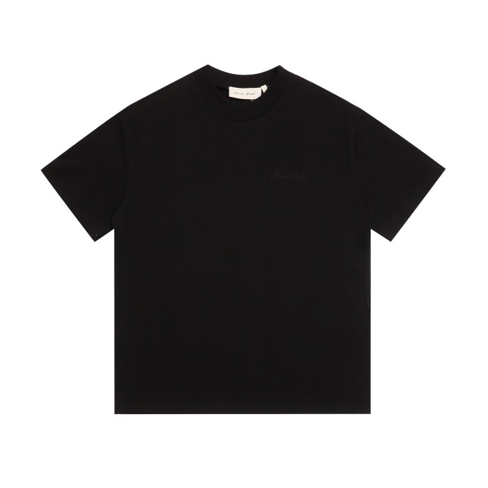 Small logo, subtle pattern embroidery T-shirt 3 colors 29053737