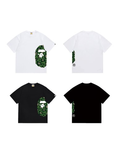 Simple green pl head T minimalist side design  print T-shirt 2 colors 29053548