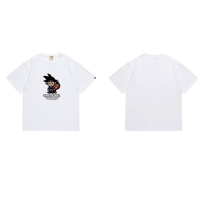 Dragon Ball Wukong holding monkey print T-shirt 2 colors 29054013