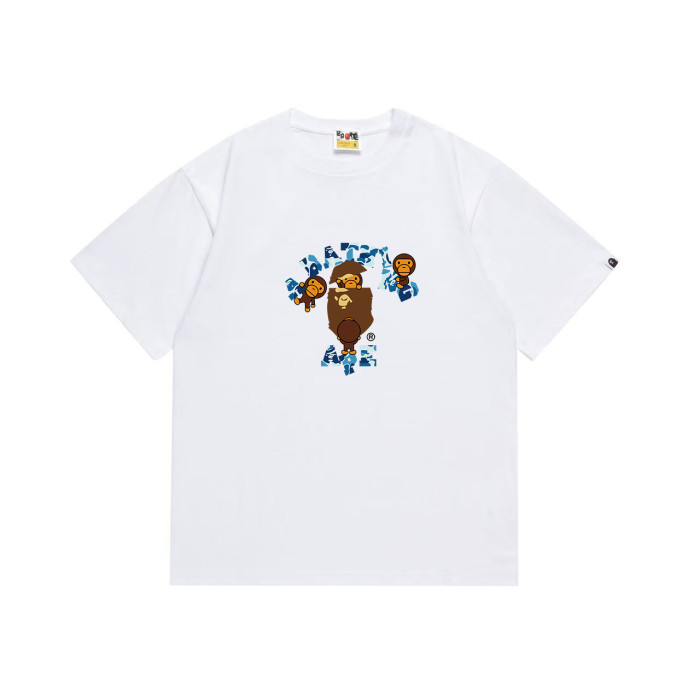 Ape Head Baby Milo Family  A BATHING APE  Print T-shirt 6 colors 29053697