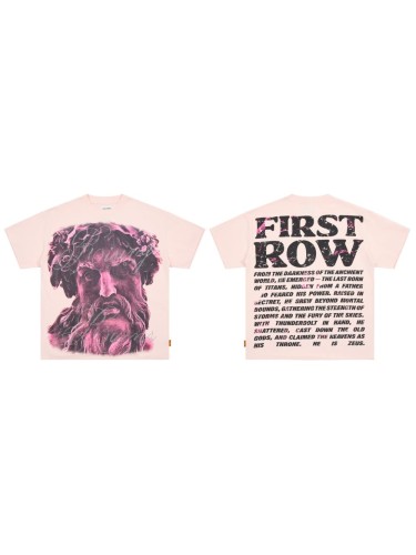 Zeus Myth Rhinestone Print Washed Tee 29054088