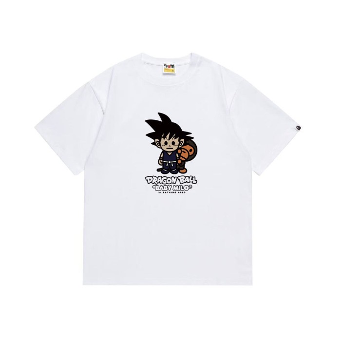 Dragon Ball Wukong holding monkey print T-shirt 2 colors 29054013
