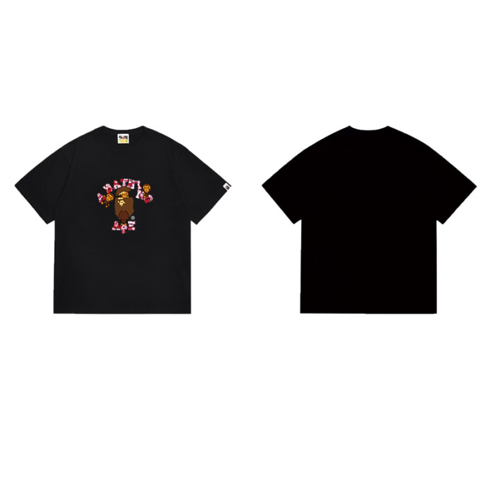 Ape Head Baby Milo Family  A BATHING APE  Print T-shirt 6 colors 29053697