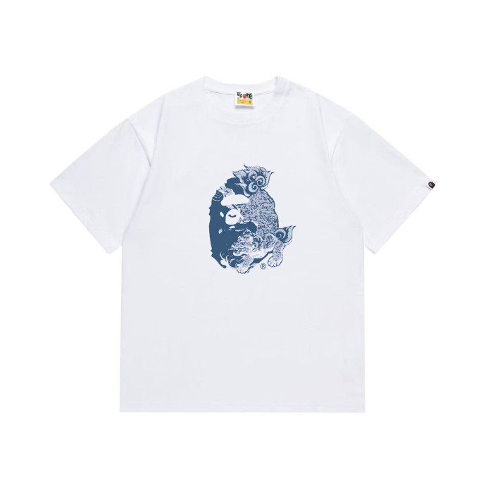 Ape Head Japanese Komainu Lion Dog Print T-Shirt 4 colors 29053887