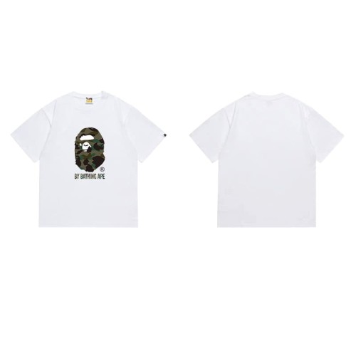 Classic camouflage BAPE head short sleeves Print  T-shirt 2 colors 29053621