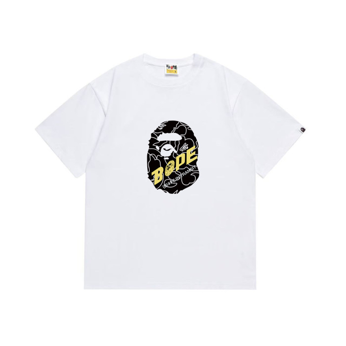 Classic Ape Head Outline  BAPE  Font Print T-shirt 2 colors 29053494