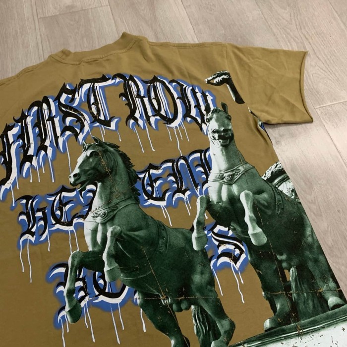Ancient Greek Chariot Print Washed Tee 29054084