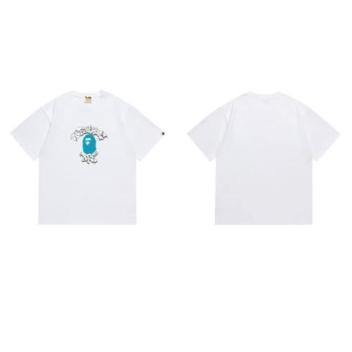 Cartoon font pattern print T-shirt 2 colors 29053823