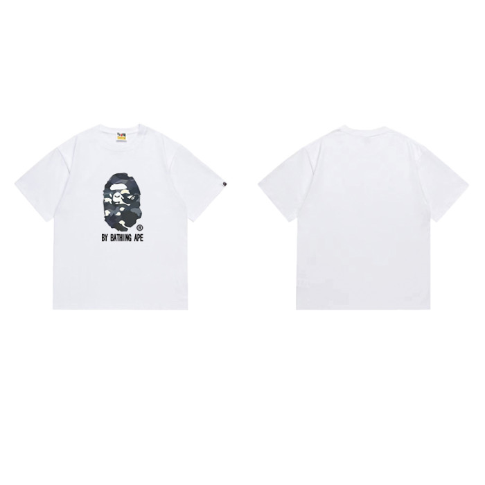 Ape Head Grey Camo  BY BATHING APE  Print T-Shirt 2 colors 29054100