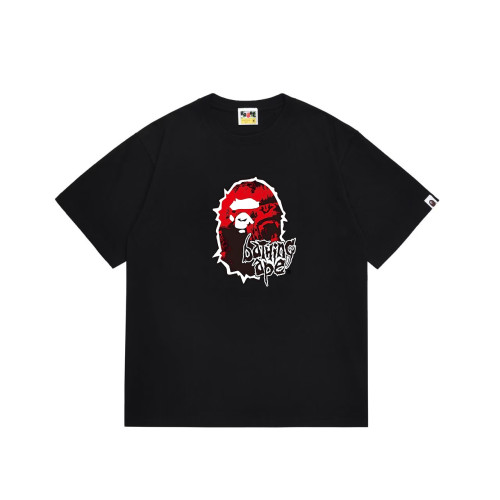Ape Head Red Vintage Print Gothic  bathing ape  Font T-shirt 2 colors 29053489