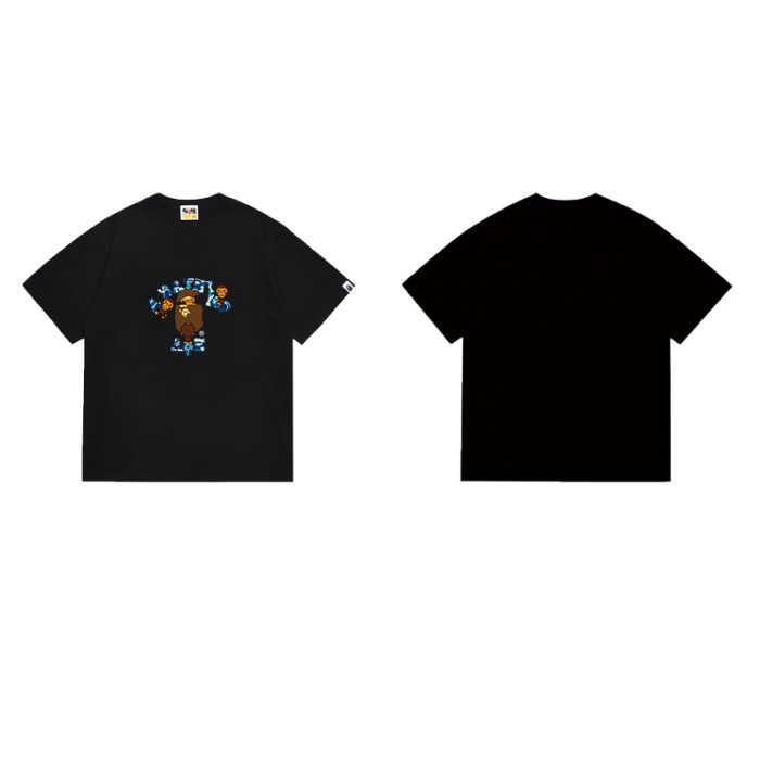 Ape Head Baby Milo Family  A BATHING APE  Print T-shirt 6 colors 29053697