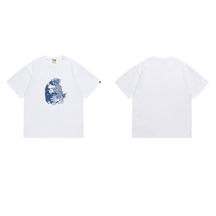 Ape Head Japanese Komainu Lion Dog Print T-Shirt 4 colors 29053887