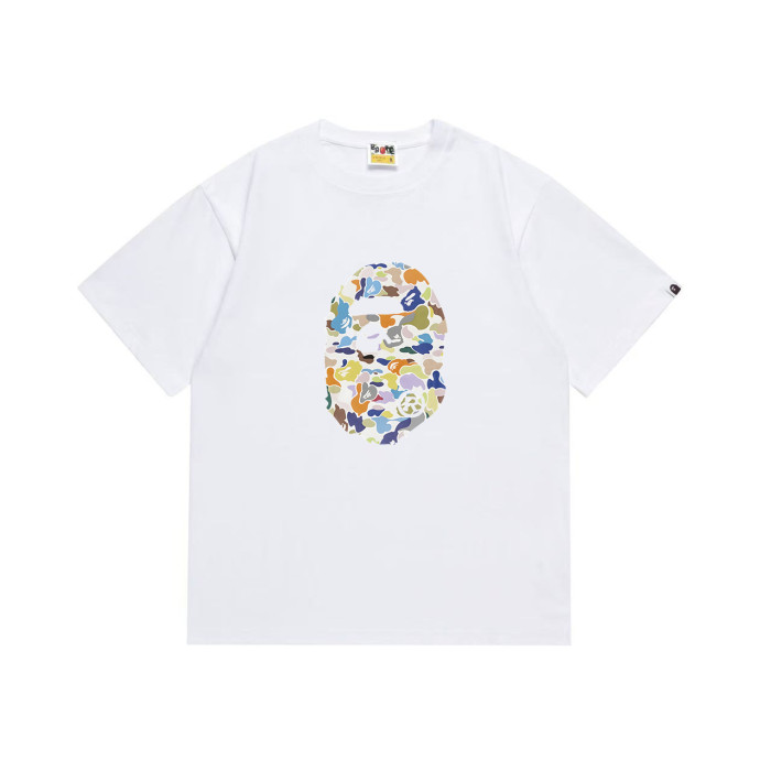 Colorful ABC Camo Ape Head Print T-shirt 2 colors 29053449