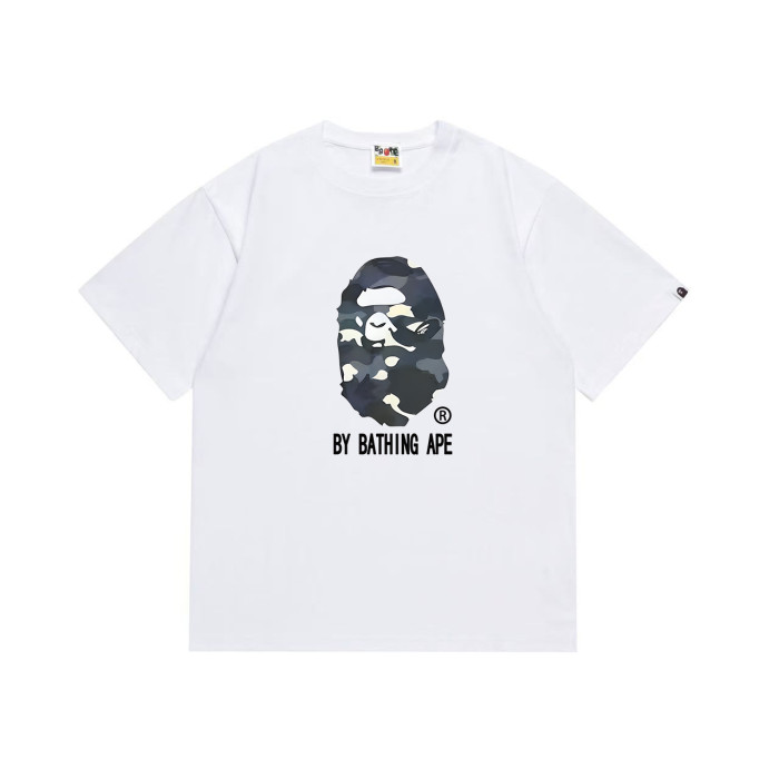 Ape Head Grey Camo  BY BATHING APE  Print T-Shirt 2 colors 29054100