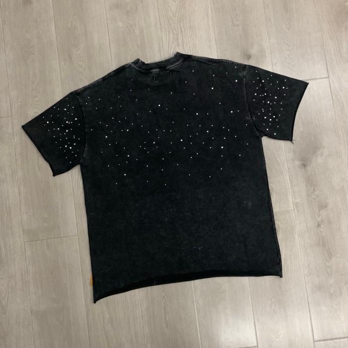 Starburst Angel Rhinestone Print Washed Tee 29054087
