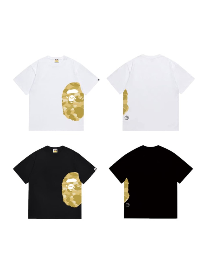 Bape side deserto ape print T-shirt 2 colors 29053536