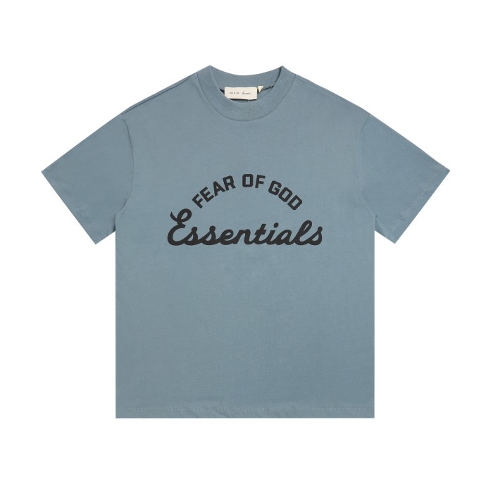 Curved cursive script letter, brown, loose-fitting, drop-shoulder, short-sleeved T-shirt 4 colors 29053727