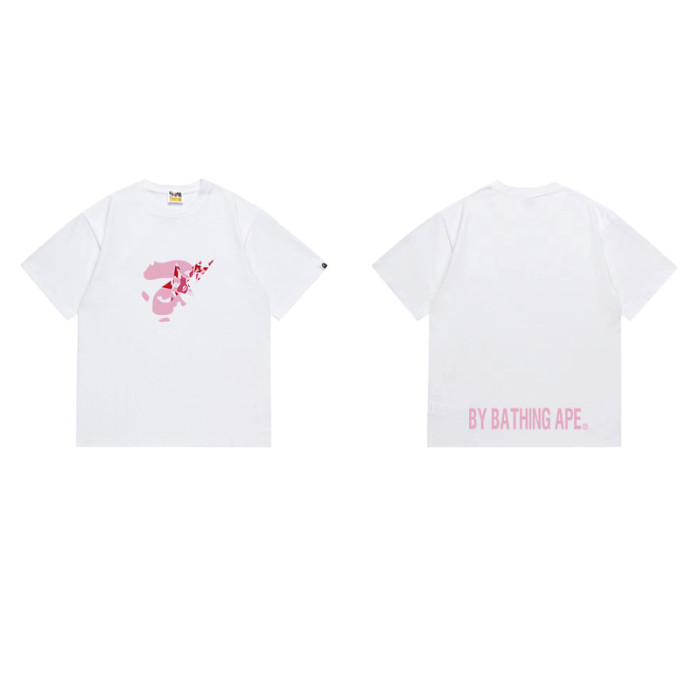 Ape Head Profile Pink Camo Lightning Print T-shirt 6 colors 29053724