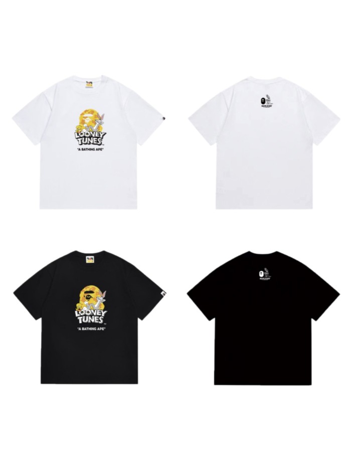 Looney Tunes Bugs Bunny Ape Head Print T-shirt 2 colors 29053529