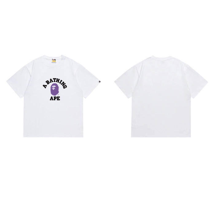 Classic Arc Slogan Purple Ape Graphic T-shirt 2 colors 29053472