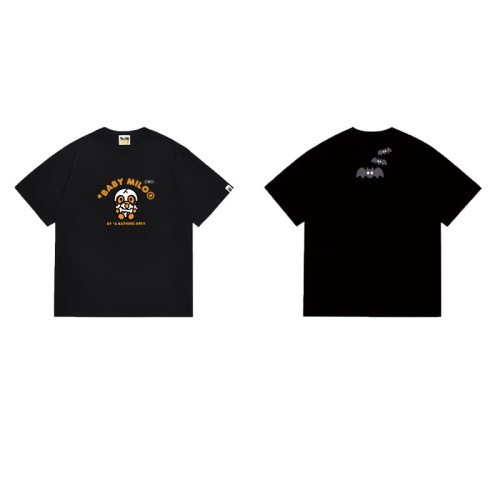 Little monkey holding skull print T-shirt 2 colors 29055764