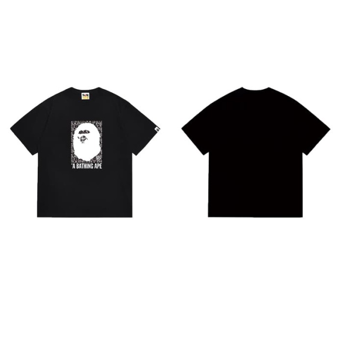 BAPE full print lettering pattern T-shirt 2 colors 29055832