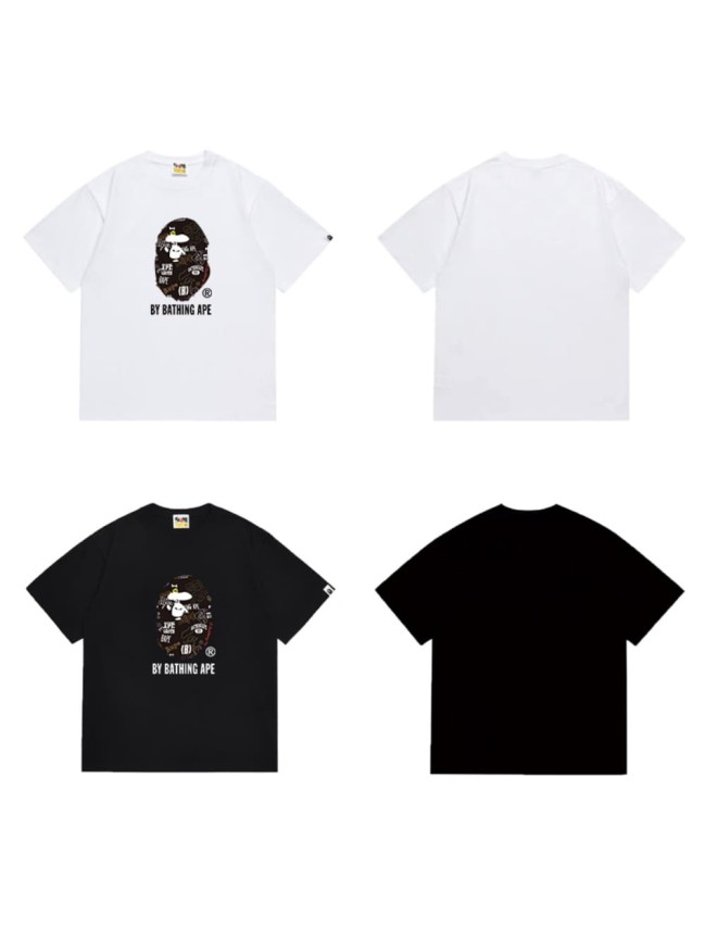 Multiple letter ape print T-shirt 2 colors 29055780
