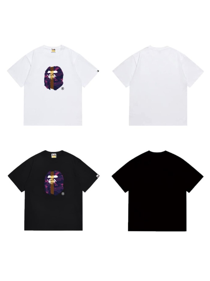 Camouflage Ape Head Split Logo Print T-shirt 3 styles 29055054